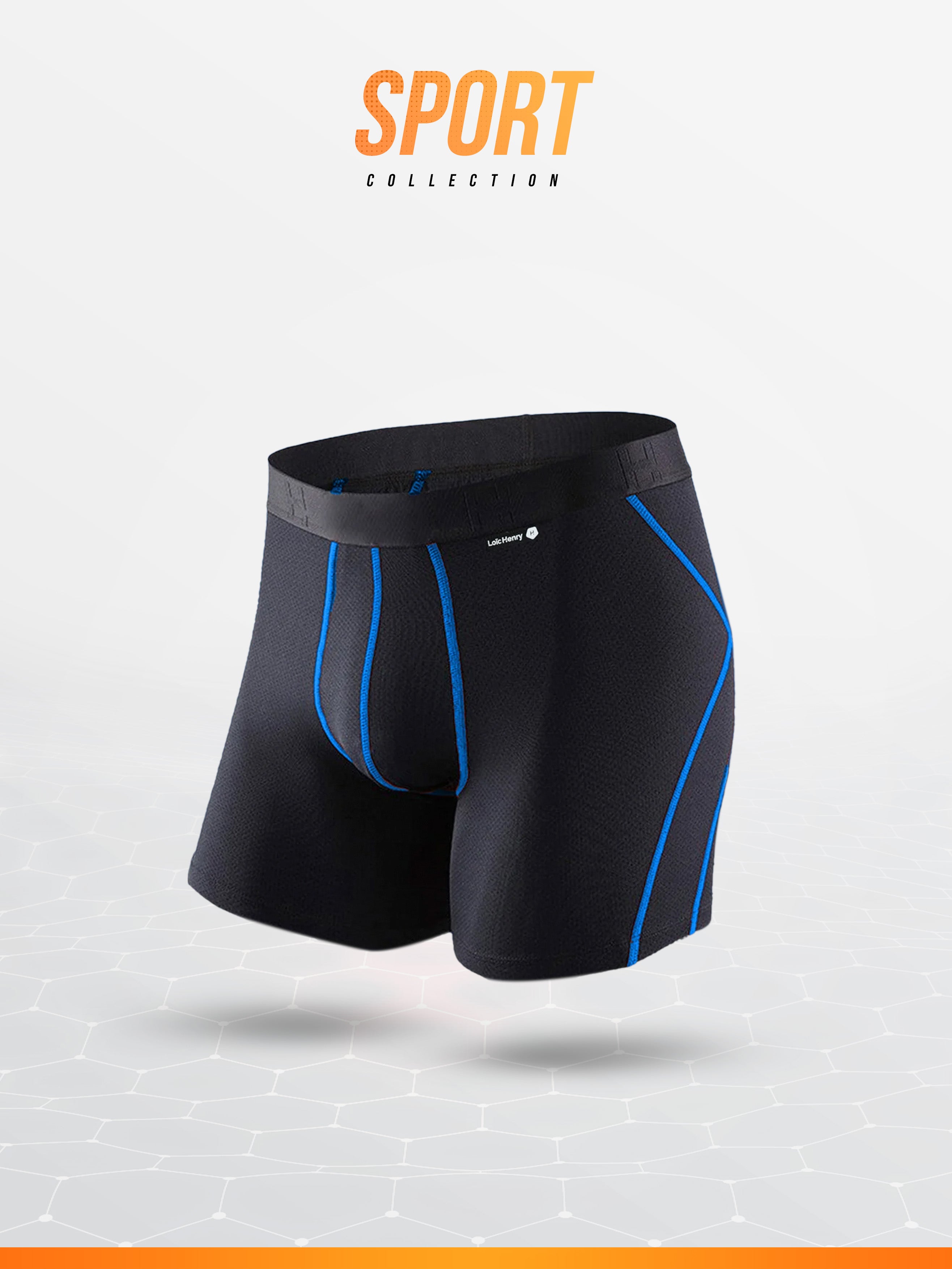 SPORT BLACK AND BLUE LINES