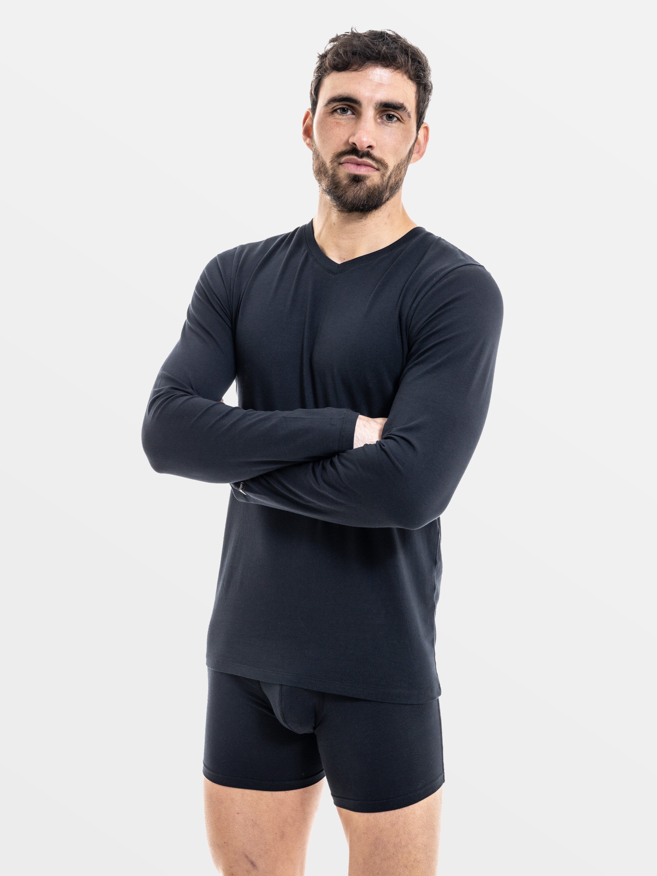 BLACK LONG SLEEVES