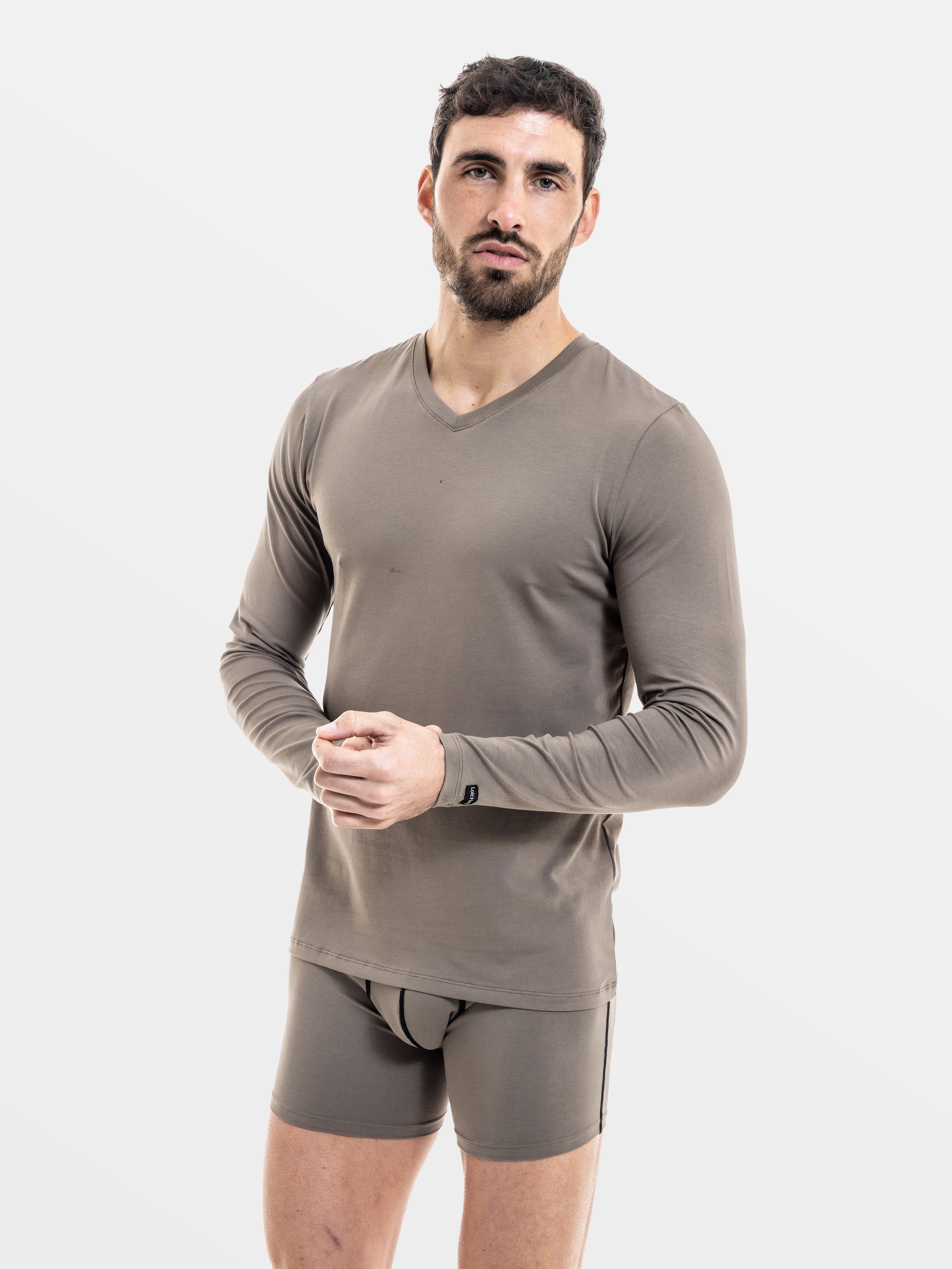 KHAKI LONG SLEEVES