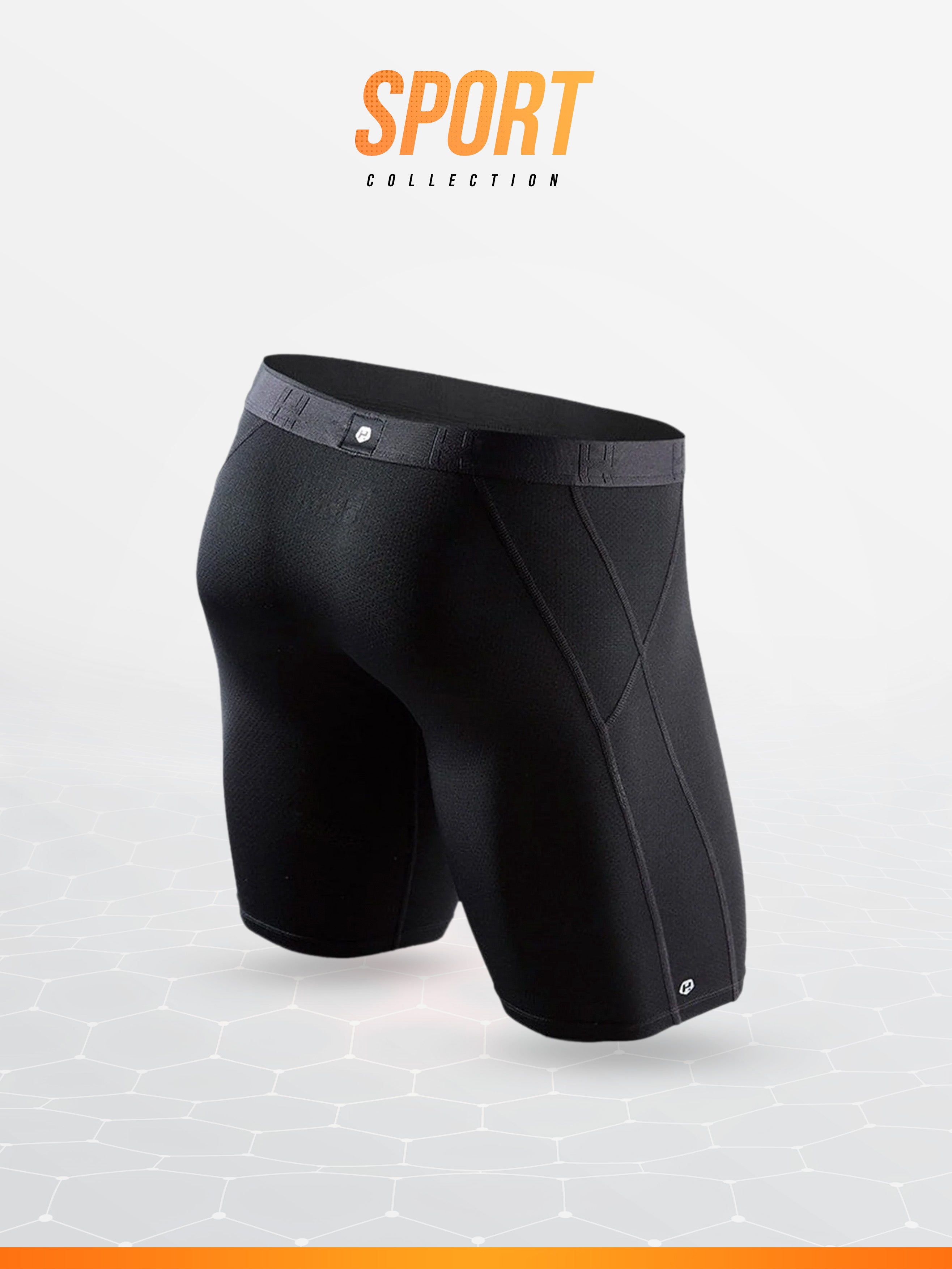 SPORT ALL BLACK LONG LEGS