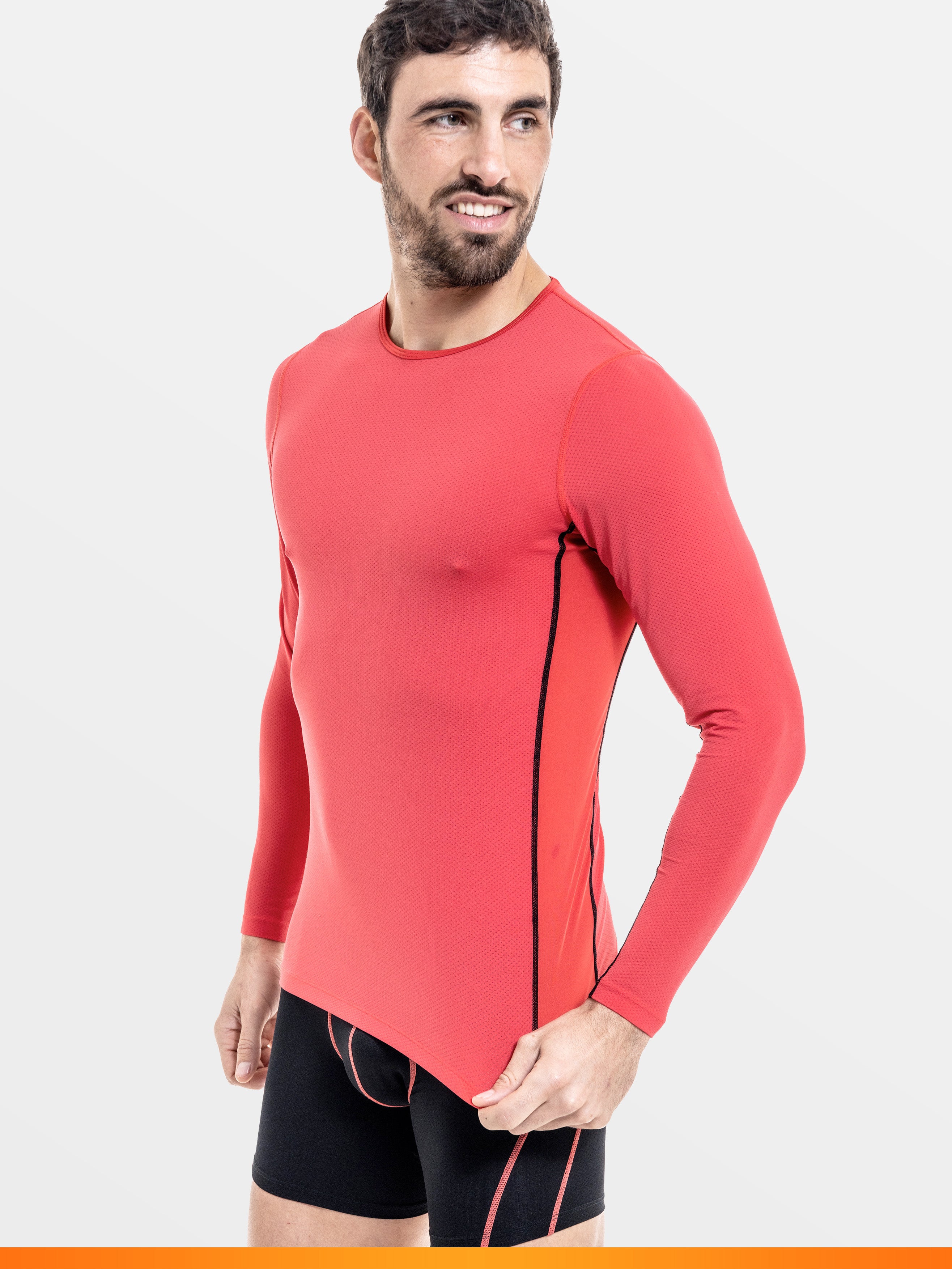 SPORT RED LONG SLEEVE