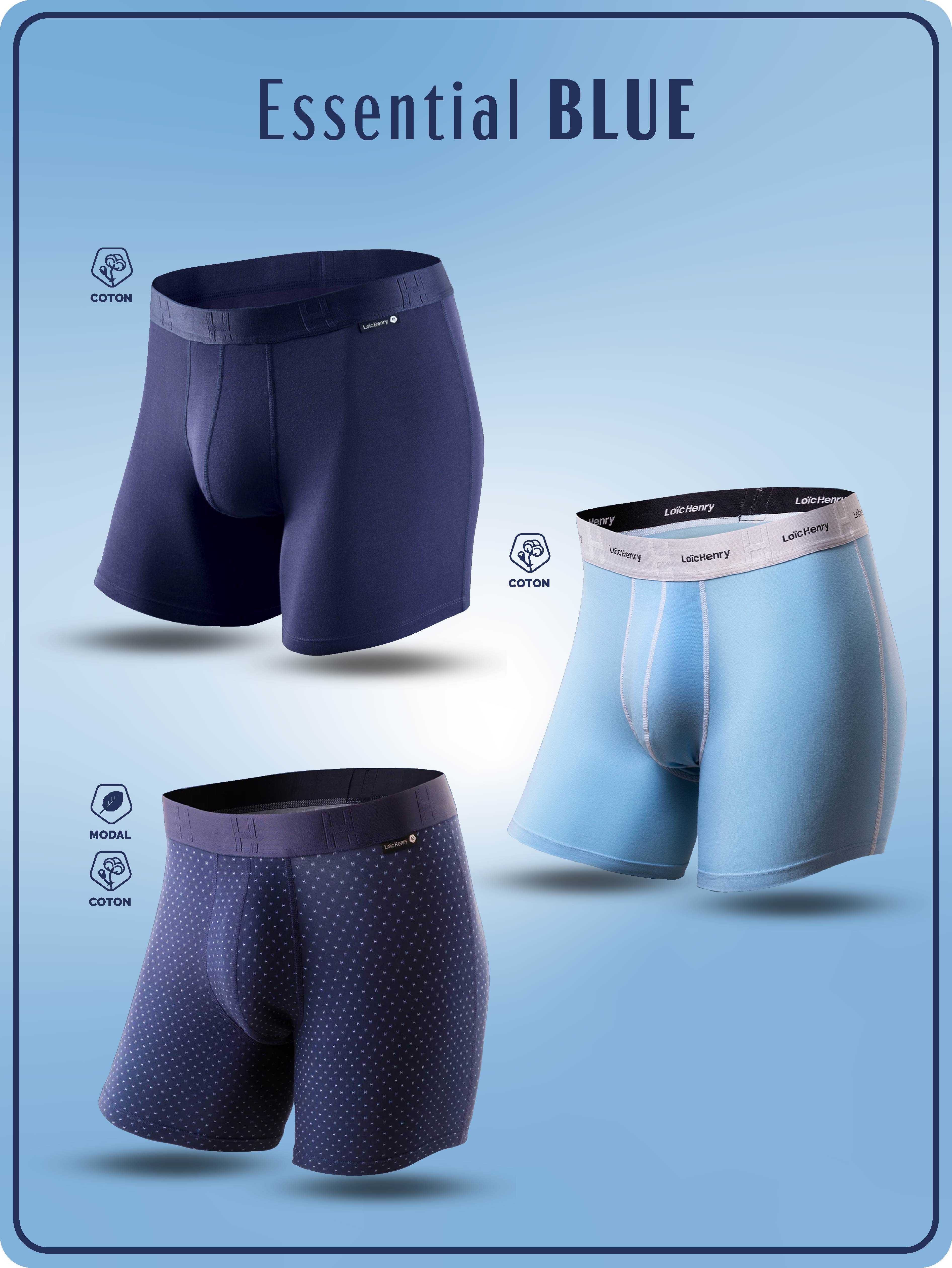Trio Boxer Essential BLUE