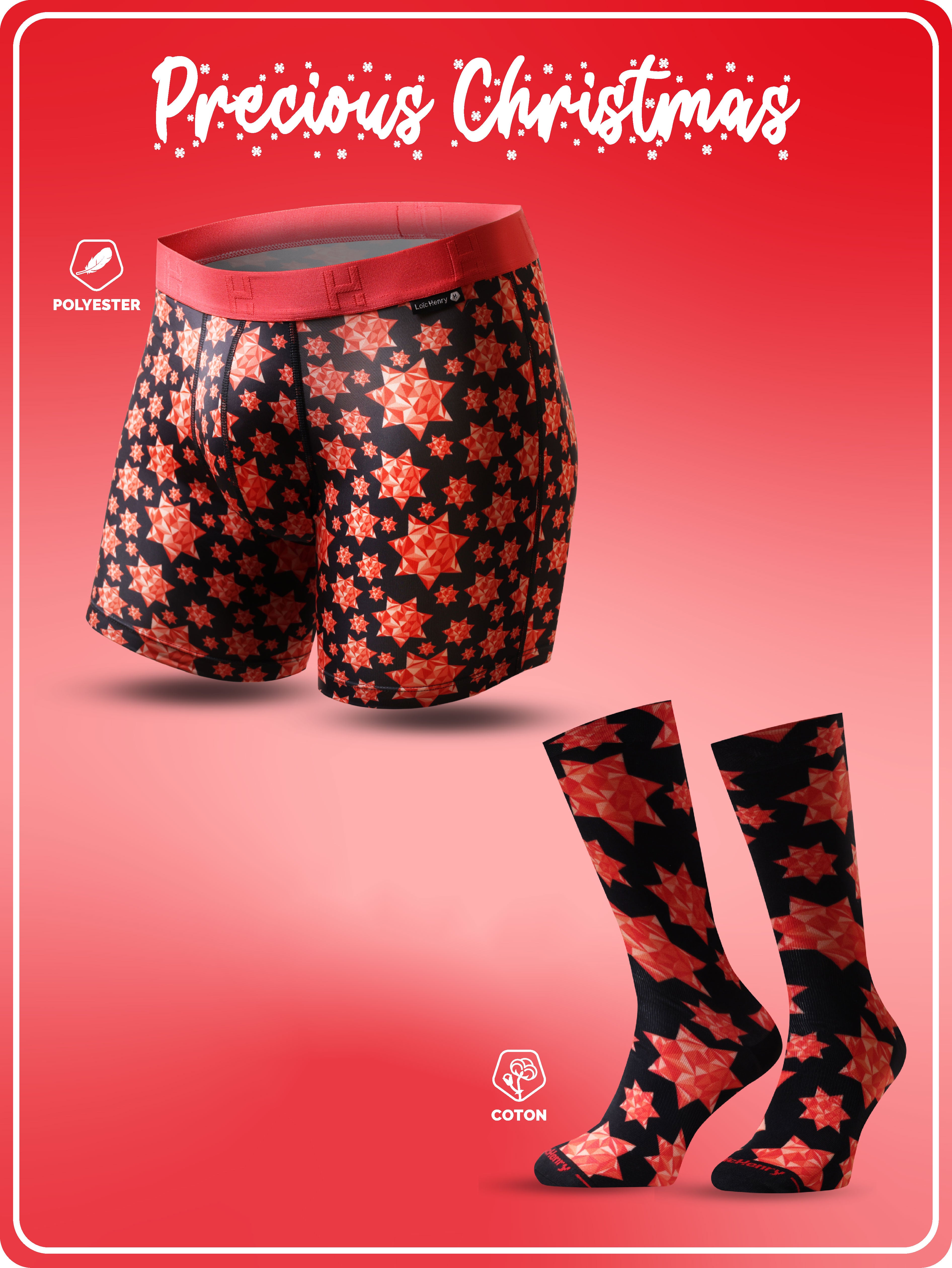 Duo Boxer & Chaussettes Christmas