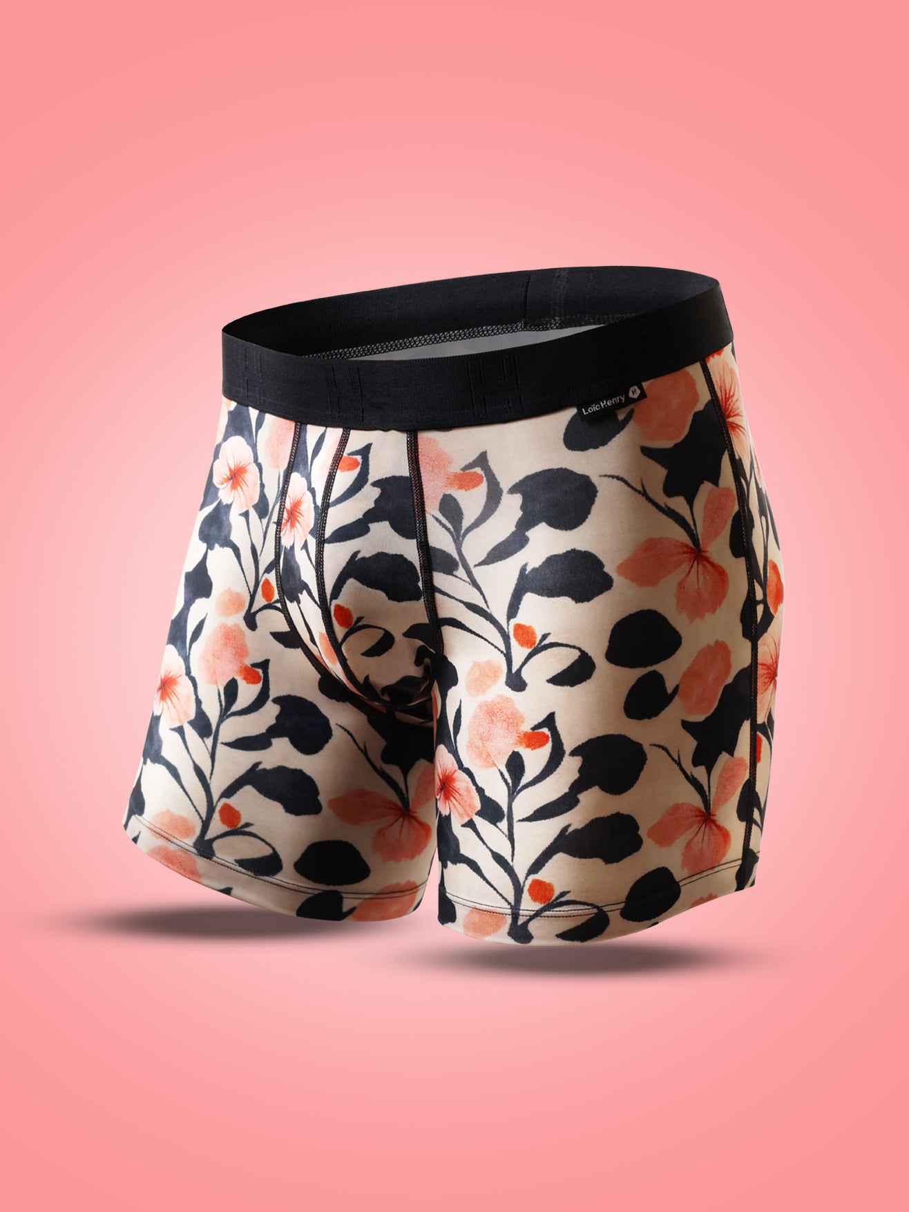 1 Boxer Noir uni + 1 Boxer microfibre SAKURA