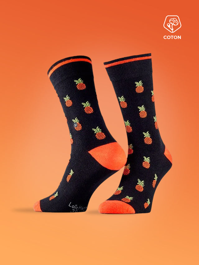 DARK PINEAPPLE SOCKS
