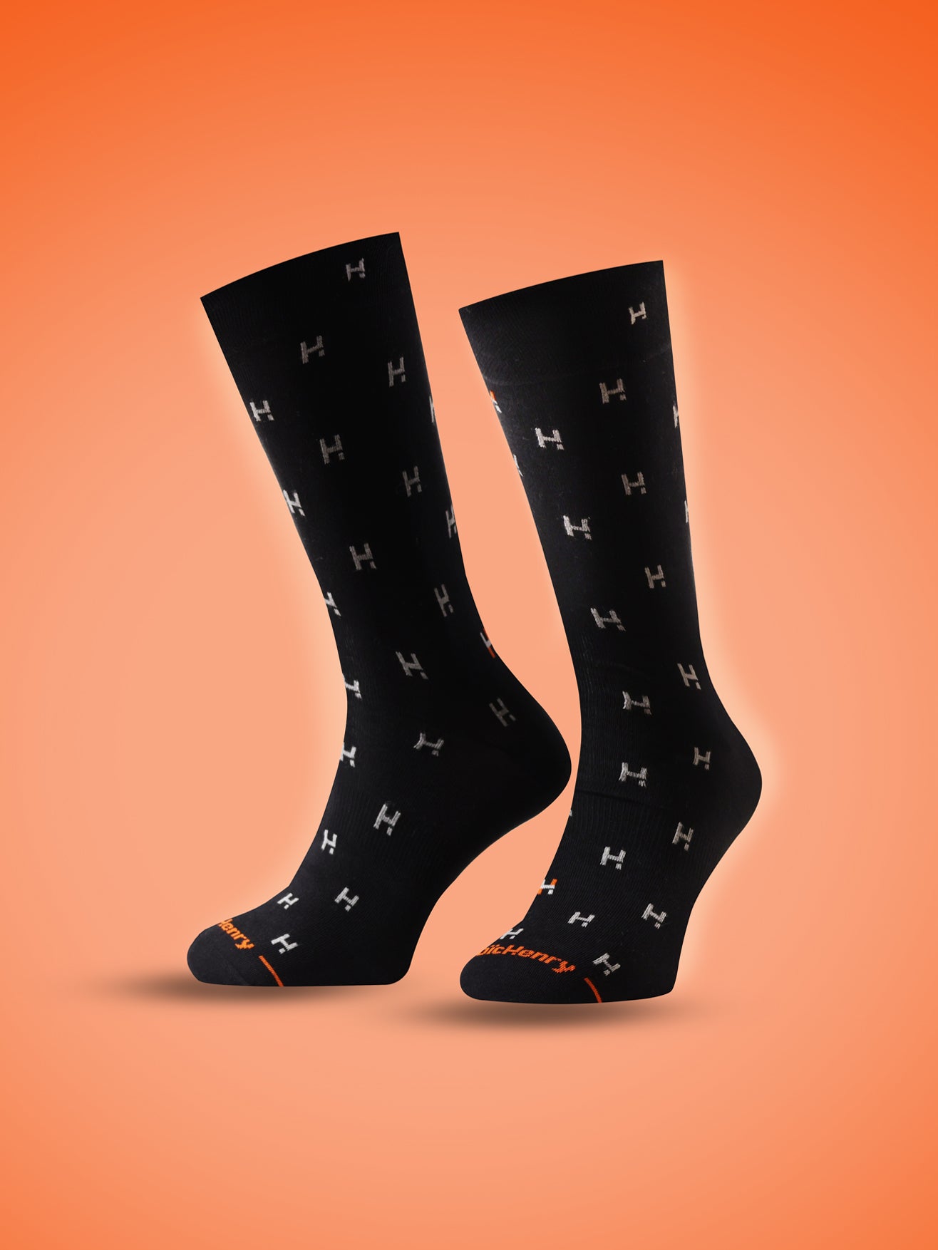 BLACK H SOCKS