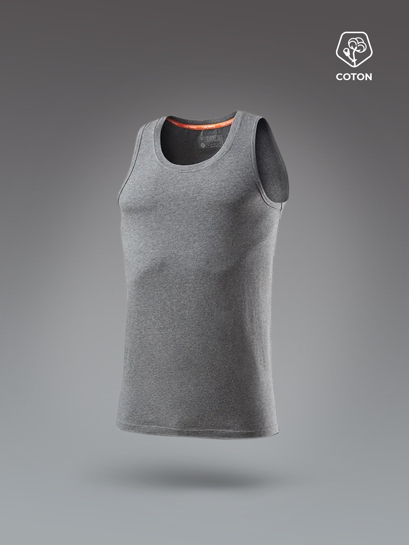 SIDERAL GRAY TANK TOP