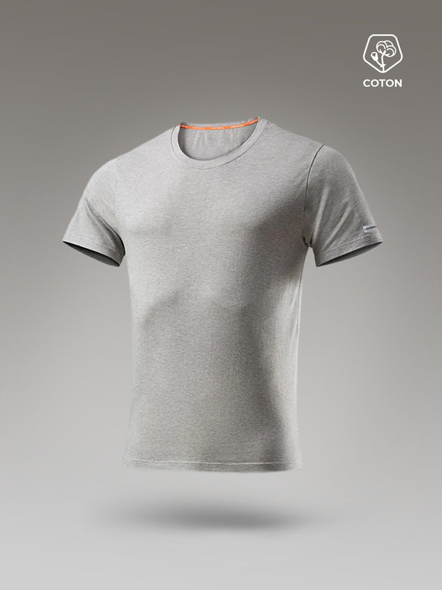 HEATHER GREY TEE