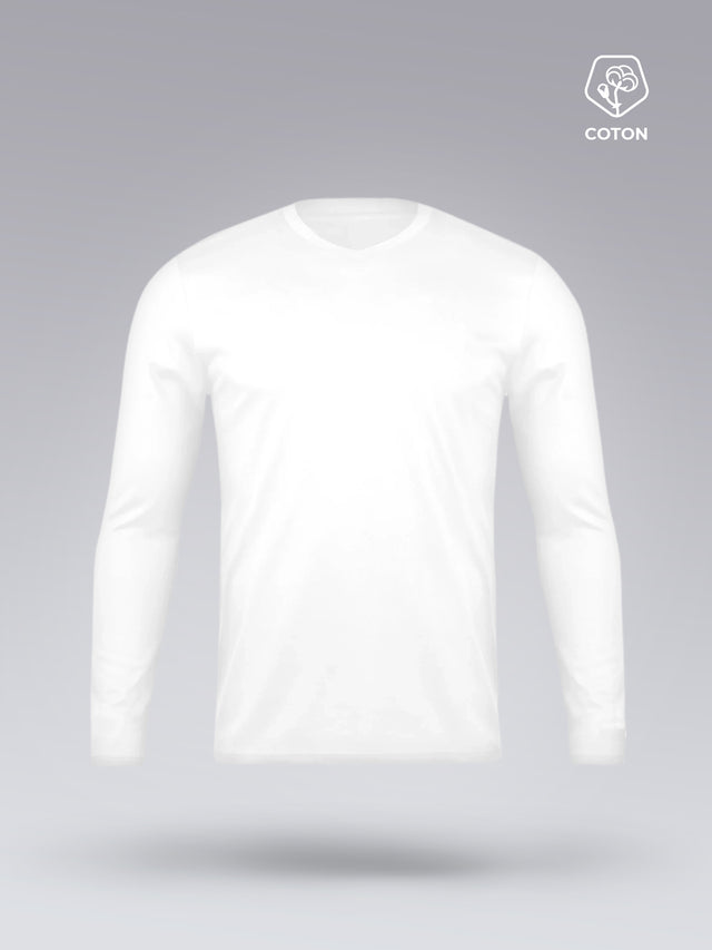 WHITE LONG SLEEVES