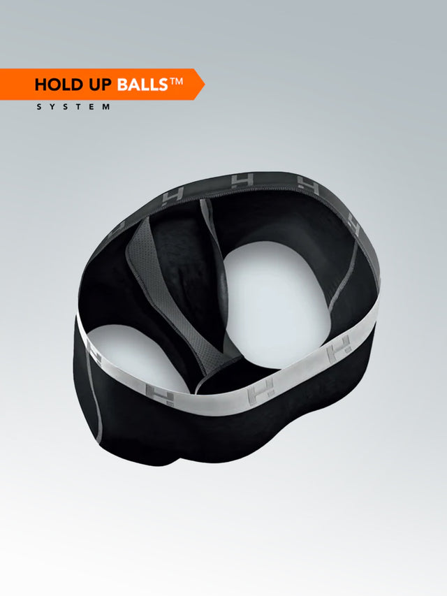SPORT BLACK AND ORANGE LINES