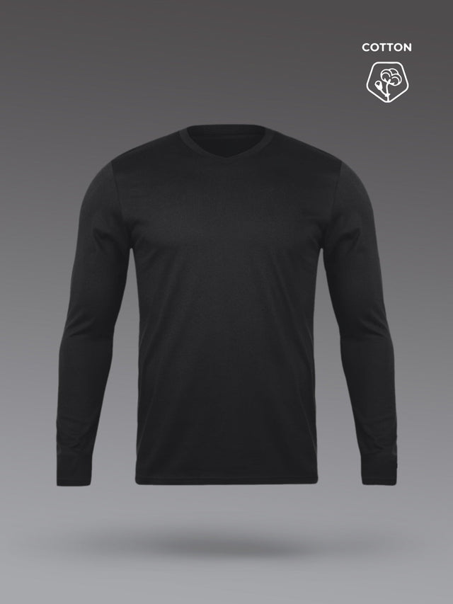 PACK BLACK LONG SLEEVES x2