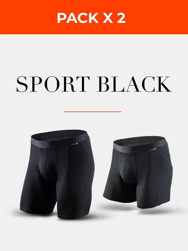 PACK SPORT BLACK X2