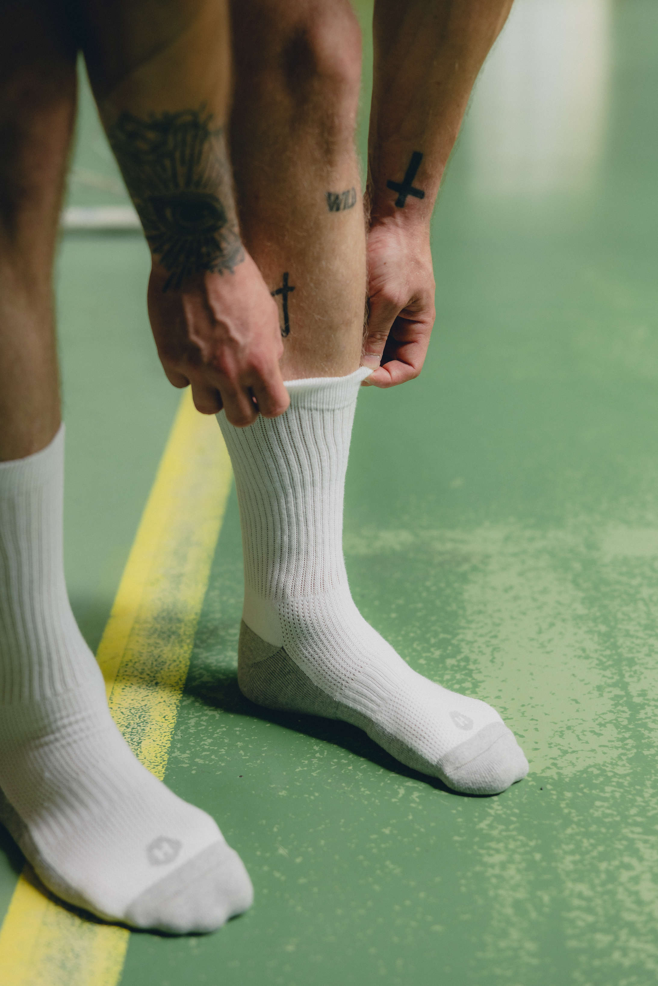 SUMMER WHITE SPORT SOCKS