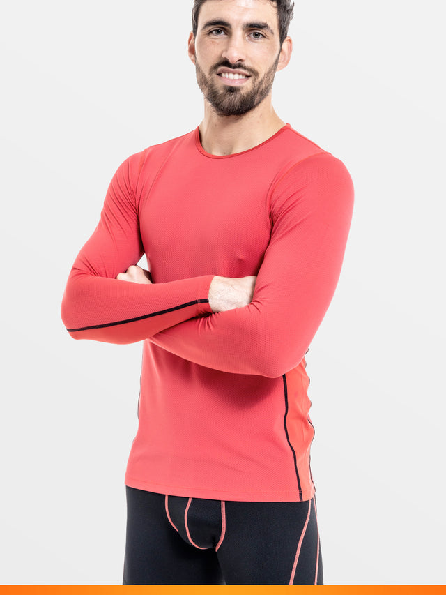 SPORT RED LONG SLEEVE