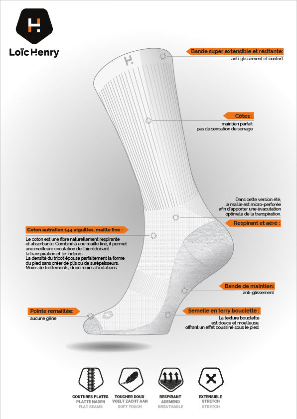 SUMMER BLACK SPORT SOCKS