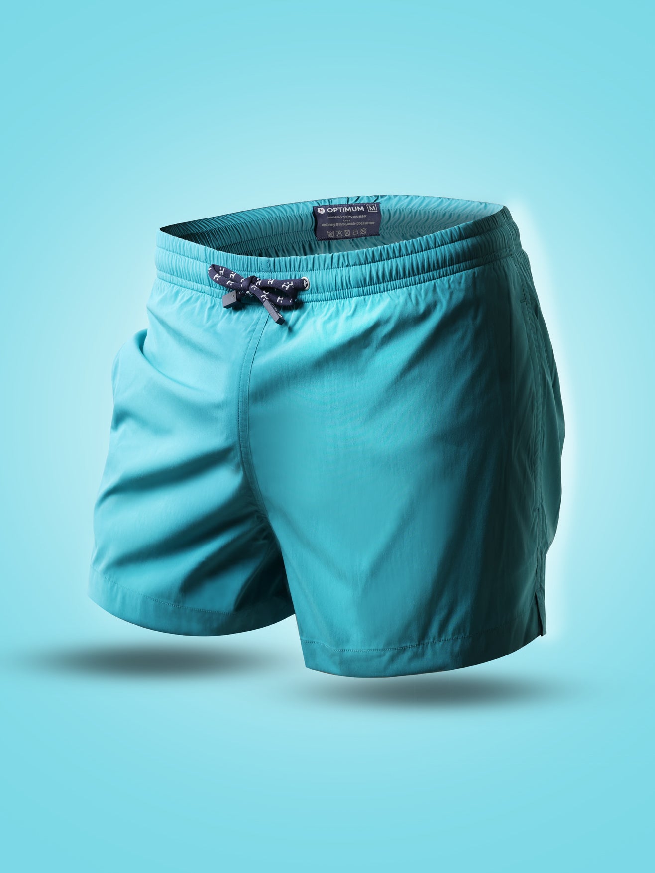 Short de bain Court Turquoise
