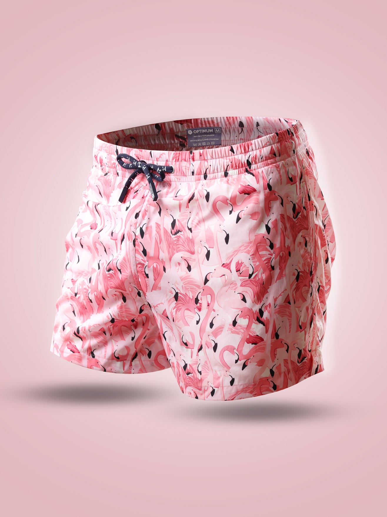 Short de bain Court Pink Flamingo