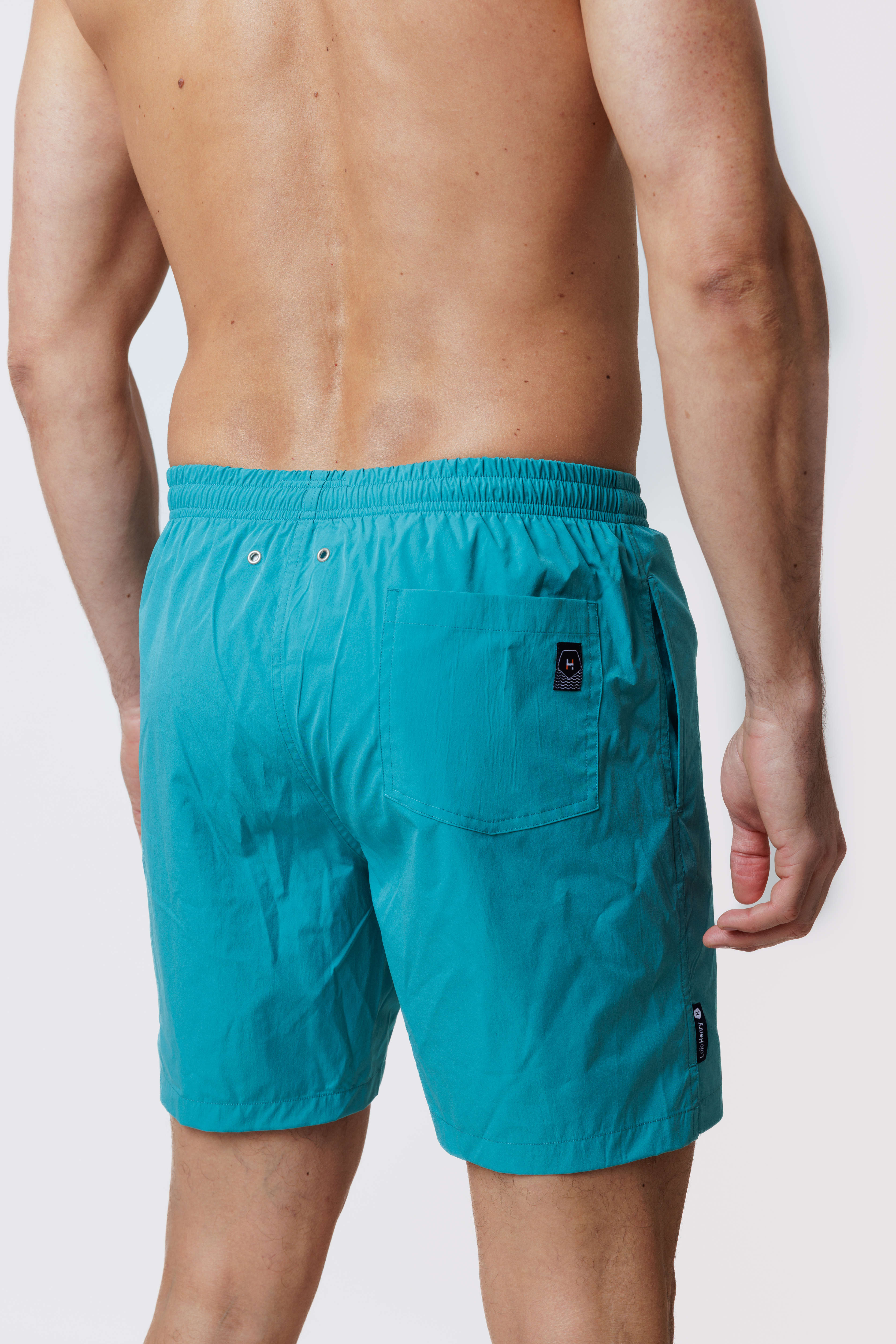 Short de bain Long Turquoise