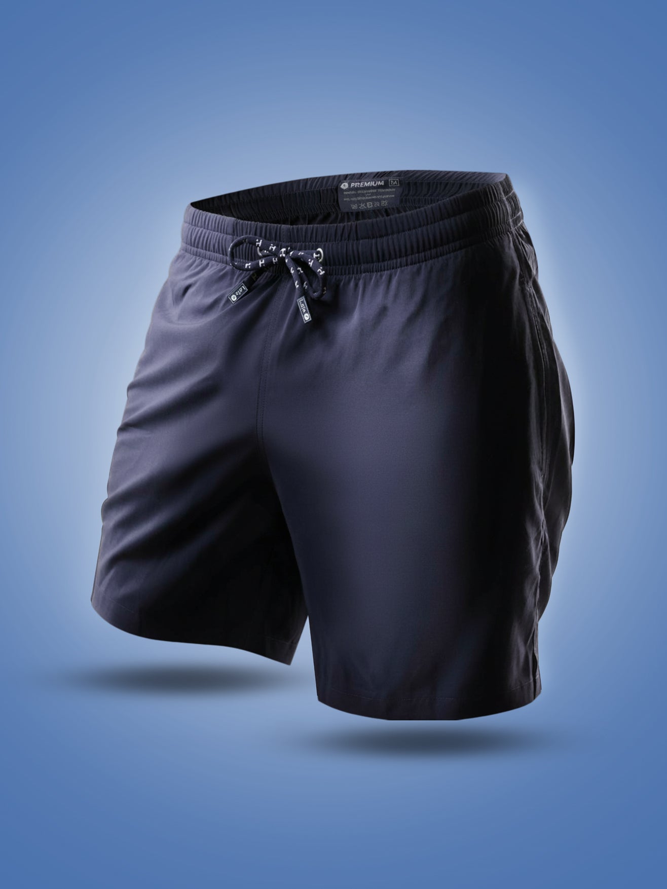 Short de bain Long Extensible Navy