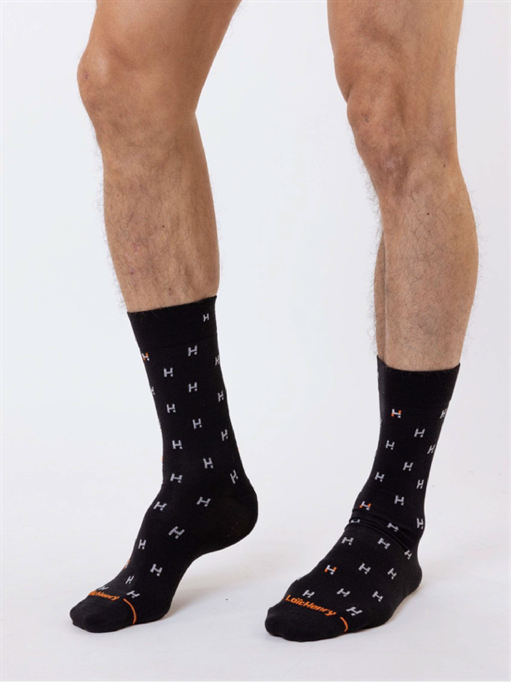 BLACK H SOCKS