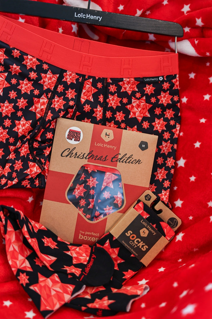 Duo: Boxershort & Sokken "Christmas"